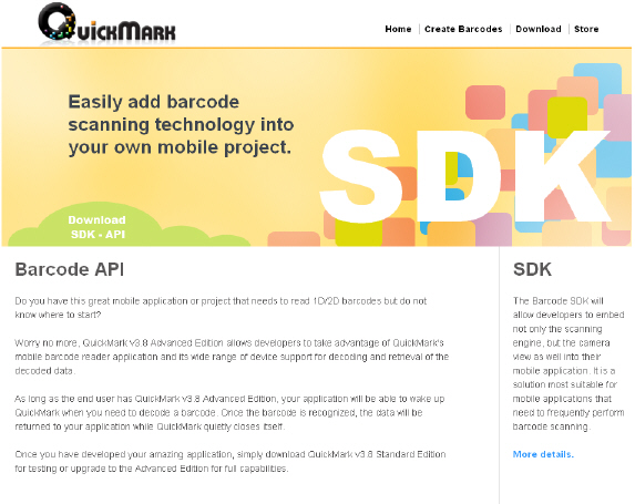 Download QuickMark API Sample